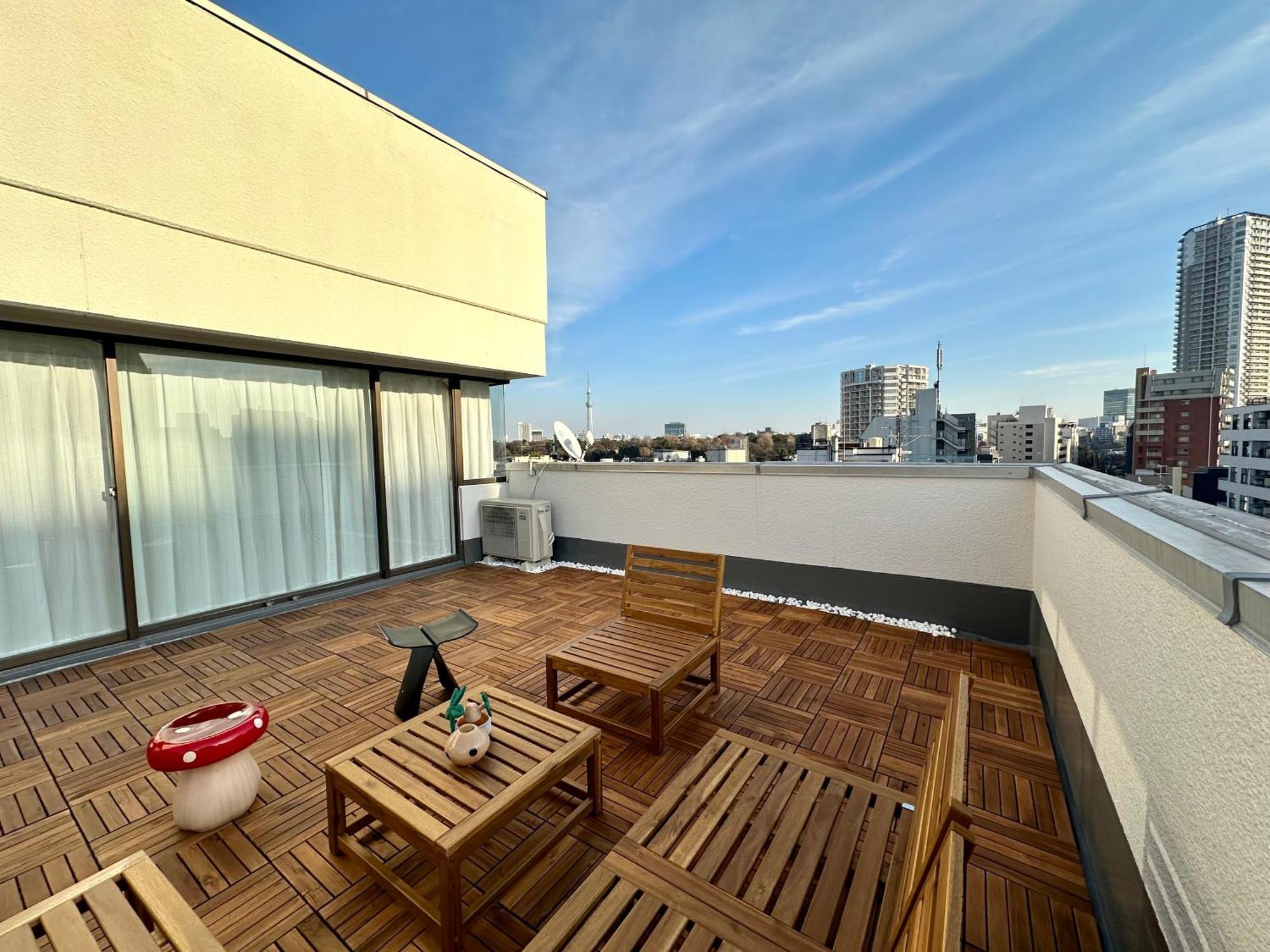 Lovetokyo Maisonette Terrace Exterior foto